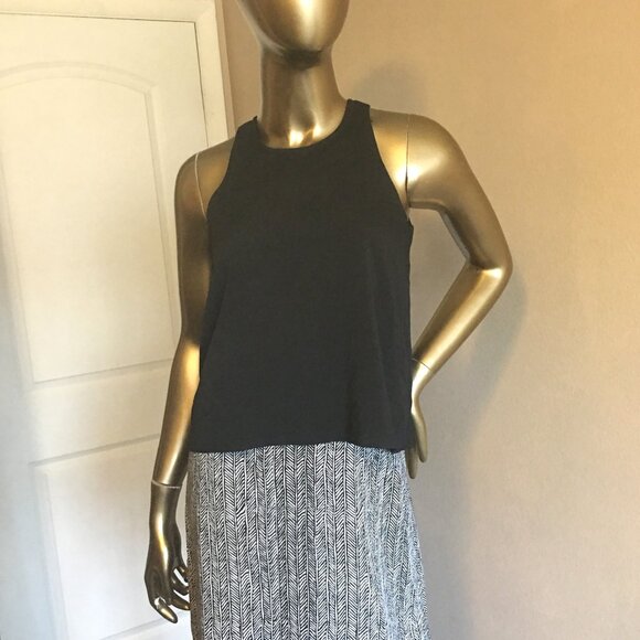 𝐃𝐊𝐍𝐘 Graphic Slip On Dress ⪢⪢ NEW WITH TAGS!! - Picture 4 of 13